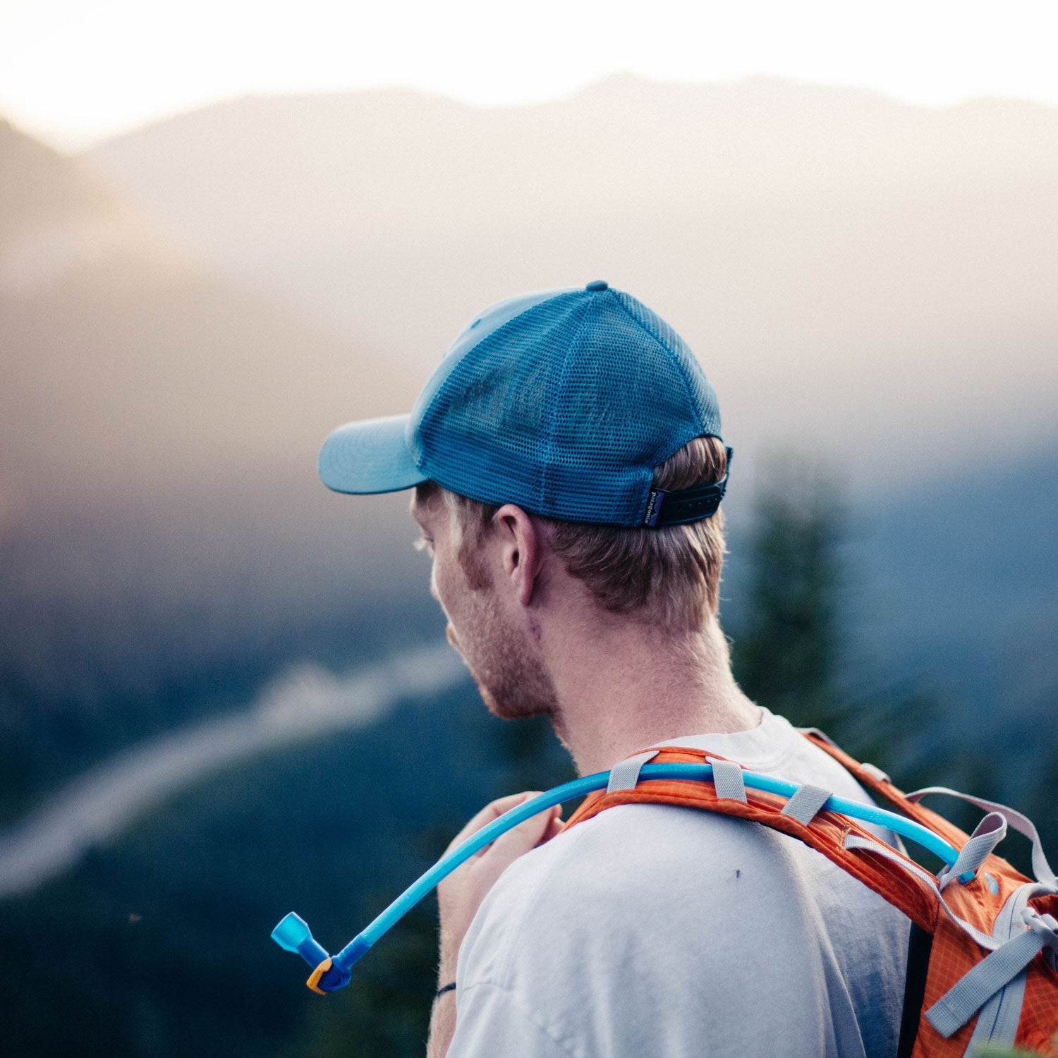 Hiking best sale baseball cap