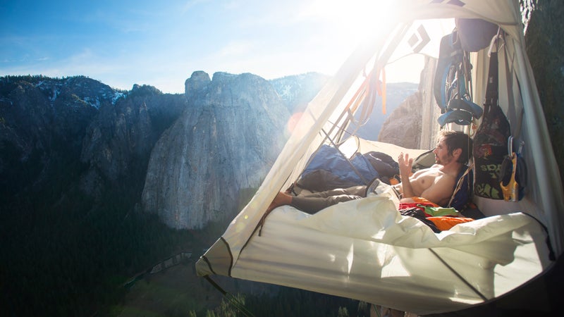 Kevin Jorgeson in 'The Dawn Wall.'