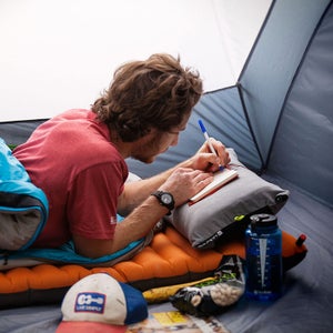 You deserve a better camping pillow than your stuffed backpack.