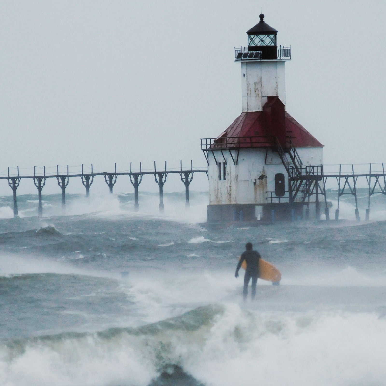 Surfers on Lake Michigan are getting sick. And they think they know why.