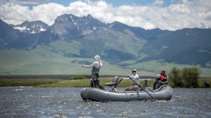 Being able to combine a day of fly fishing, with a day of bowhunting, is really unique. An out-of-state two-day fishing license is $50.