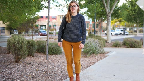 Ariella Gintzler says, ”As one of ԹϺ's gear editors, I get to try out a lot of lifestyle apparel. Here's the outfit I can't stop wearing to work (and everywhere else) this fall.”