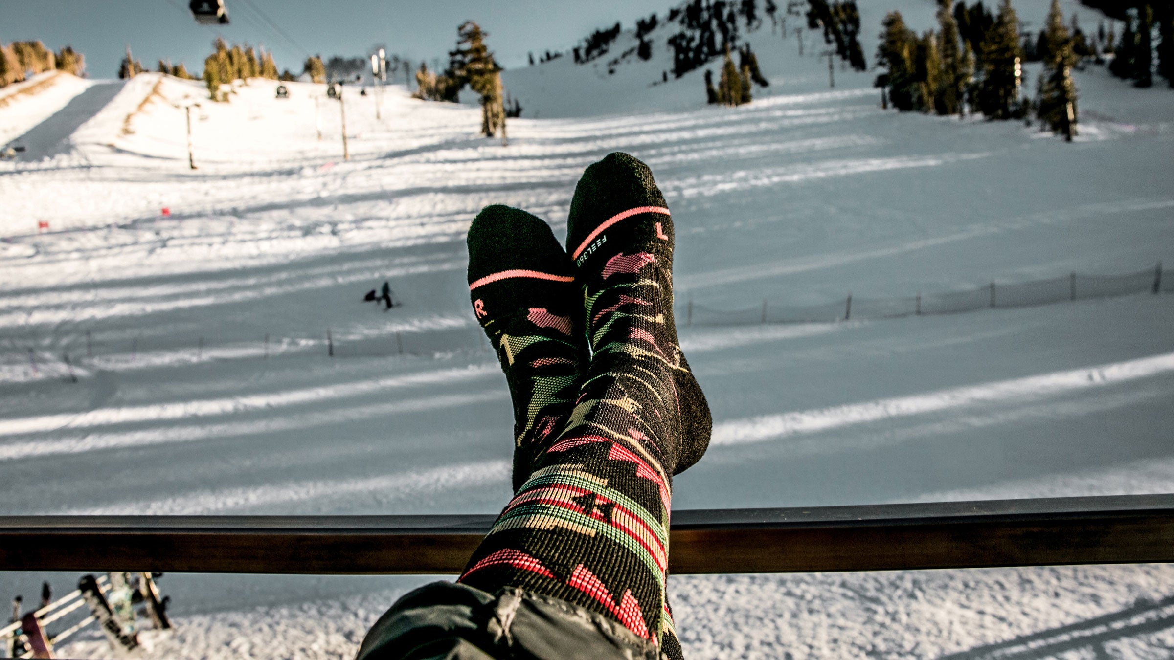 Stance's all-mountain ski socks come in all different fun designs and colors for any type of statement.
