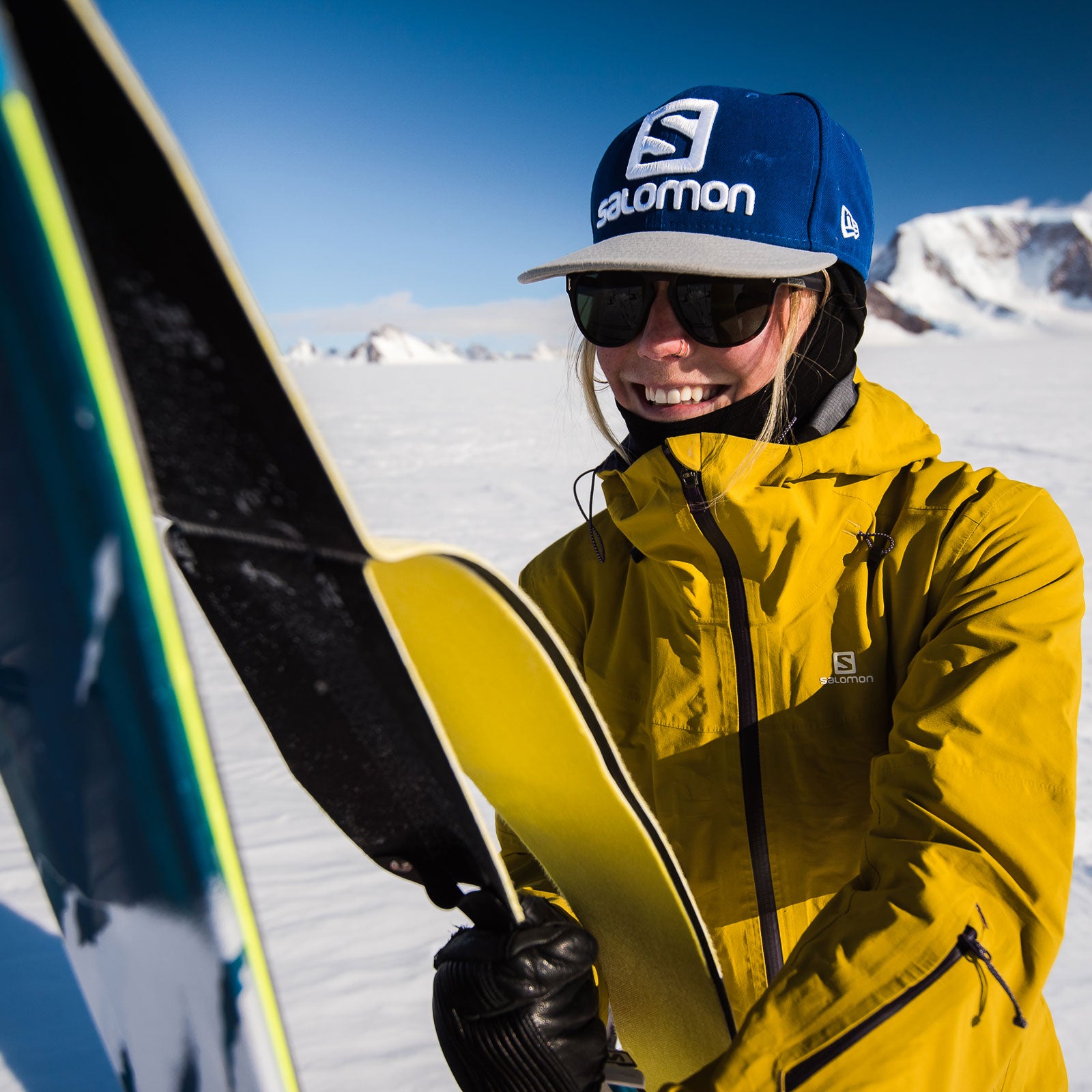 Skier Kalen Thorien shares her tricks on how to train on the go.