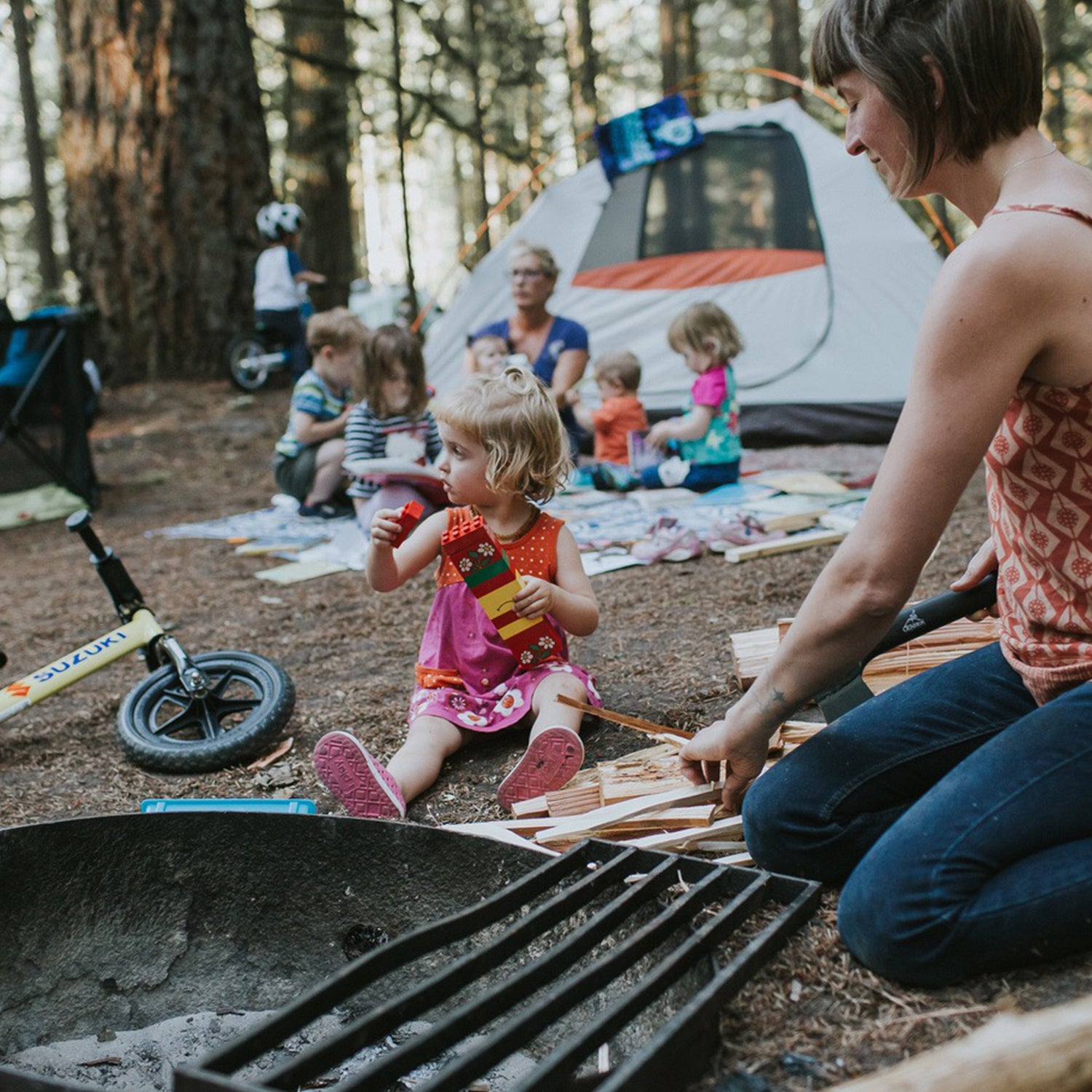 Car Camping with a Toddler - Hailey Outside