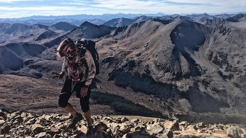 Garmire during his Nolan's 14 attempt.