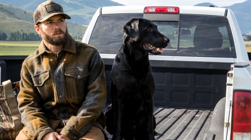 Filson uses Mackinaw wool to make this shacket warm, breathable, and naturally rain resistant.