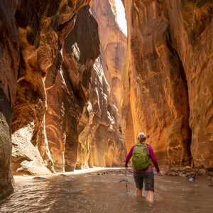 As the route enters Simon Gulch, at the edge of the park, it passes through a mile of private property owned for 50 years by the same family.