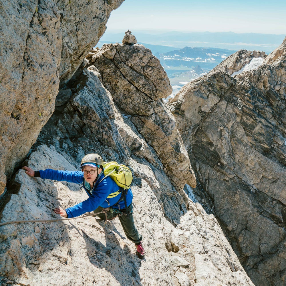 bob on a technical section of the owen spalding