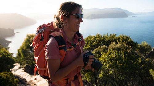 Krystle Wright travels all over the world doing adventure photography.