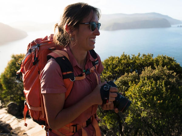 Krystle Wright travels all over the world doing adventure photography.