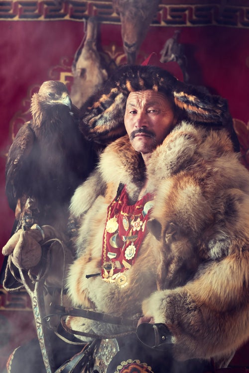 A Kazakh man, Mongolia 2017.