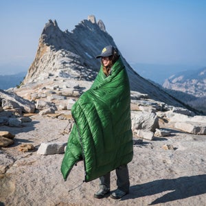 You should ditch your sleeping bag for a quilt. Enlightened Equipment makes great ones.