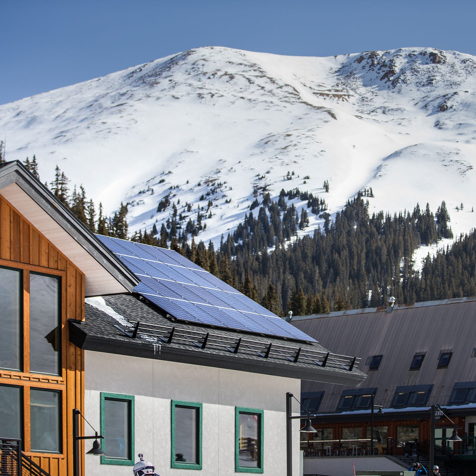 Arapahoe Basin in Colorado is one of the country's leading green ski resorts.