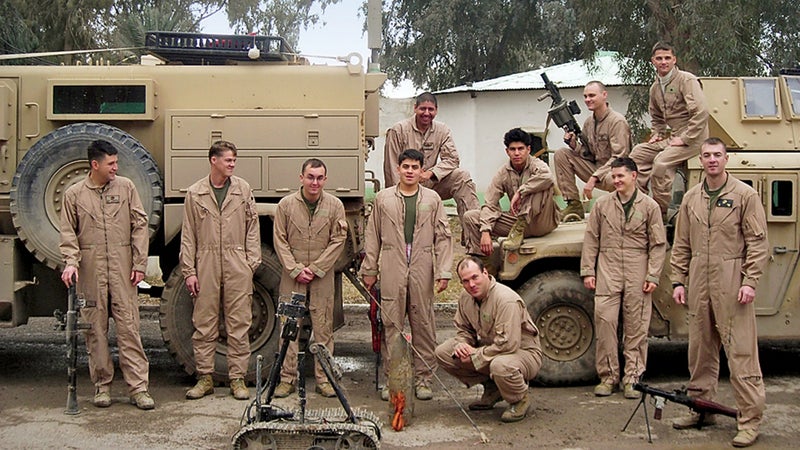 Noah with his unit in 2006