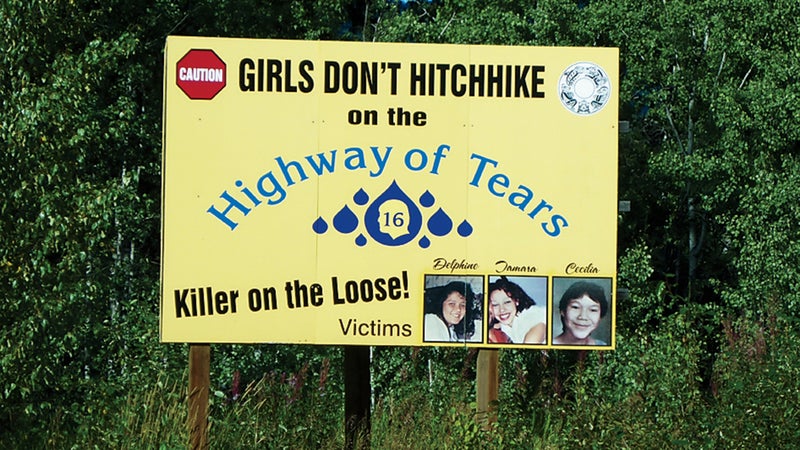 Highway 16 billboard