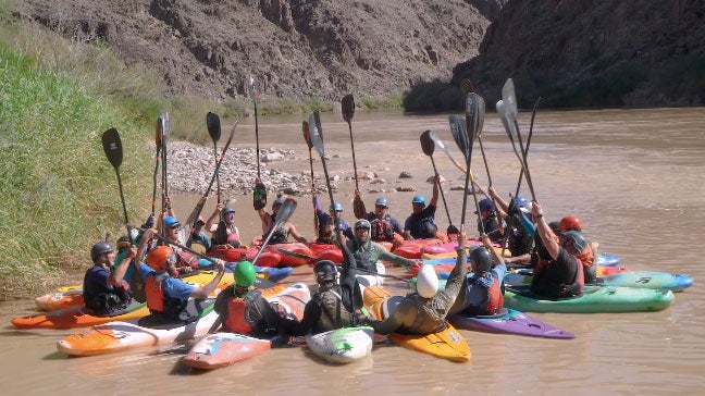 Blind Veterans Run the Grand Canyon