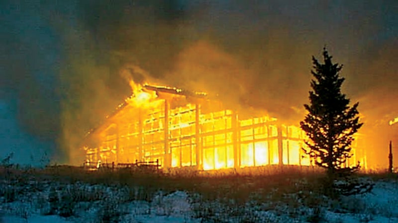 The Two Elk Restaurant fire, October 19, 1998