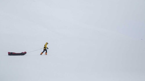 April 2016: North Pole expedition prep during O'Brady's Explorers Grand Slam world record.