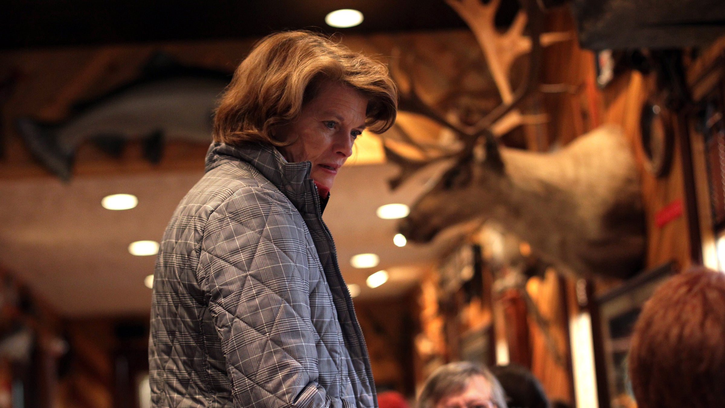 The senator took umbrage with an ad’s targeting of her, saying it was undeserved.