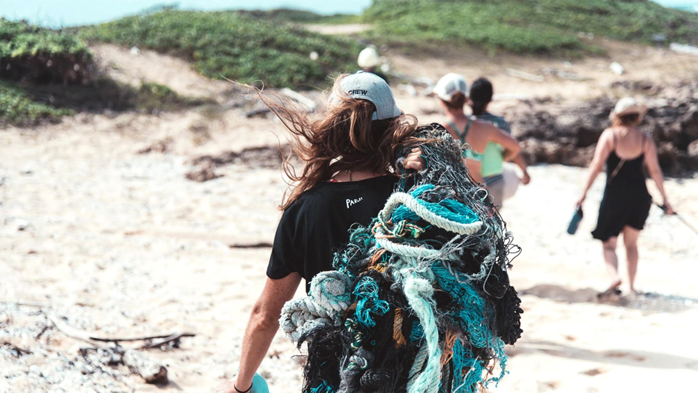 Turning Ocean Pollution into Trail-Running Shoes Turning Ocean Pollution into Trail-Running Shoes