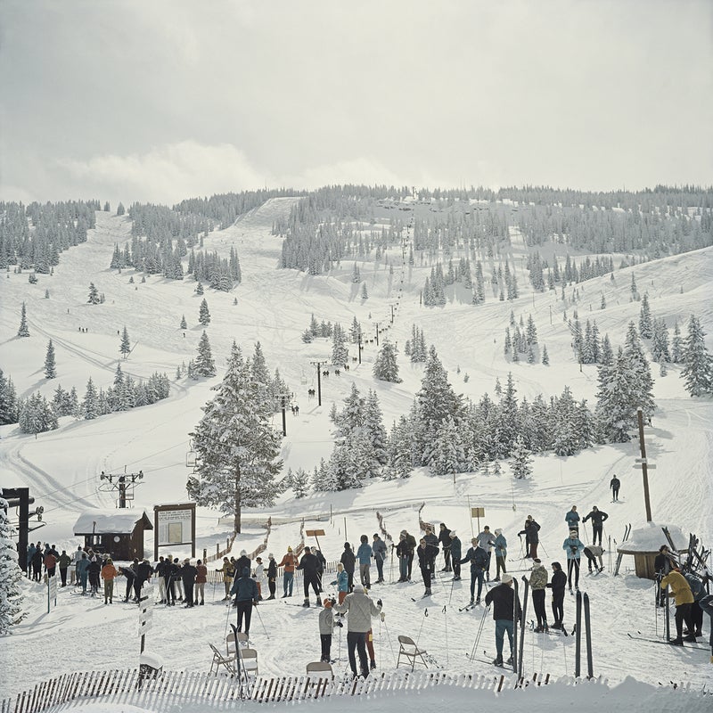 What overcrowding looked like at Vail in 1964