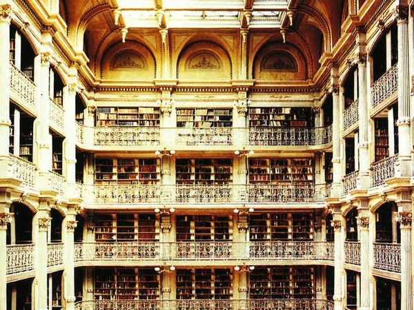 Cathedral of books: Baltimore’s Peabody Library