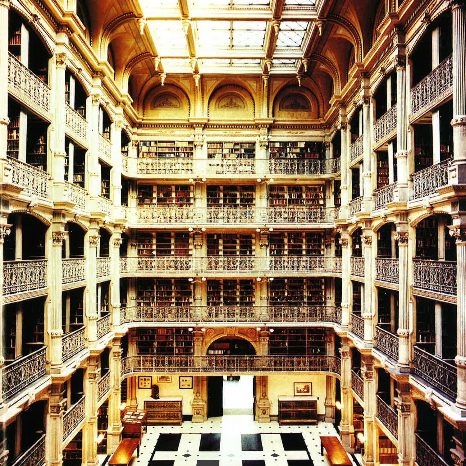 Cathedral of books: Baltimore’s Peabody Library