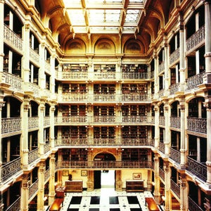 Cathedral of books: Baltimore’s Peabody Library