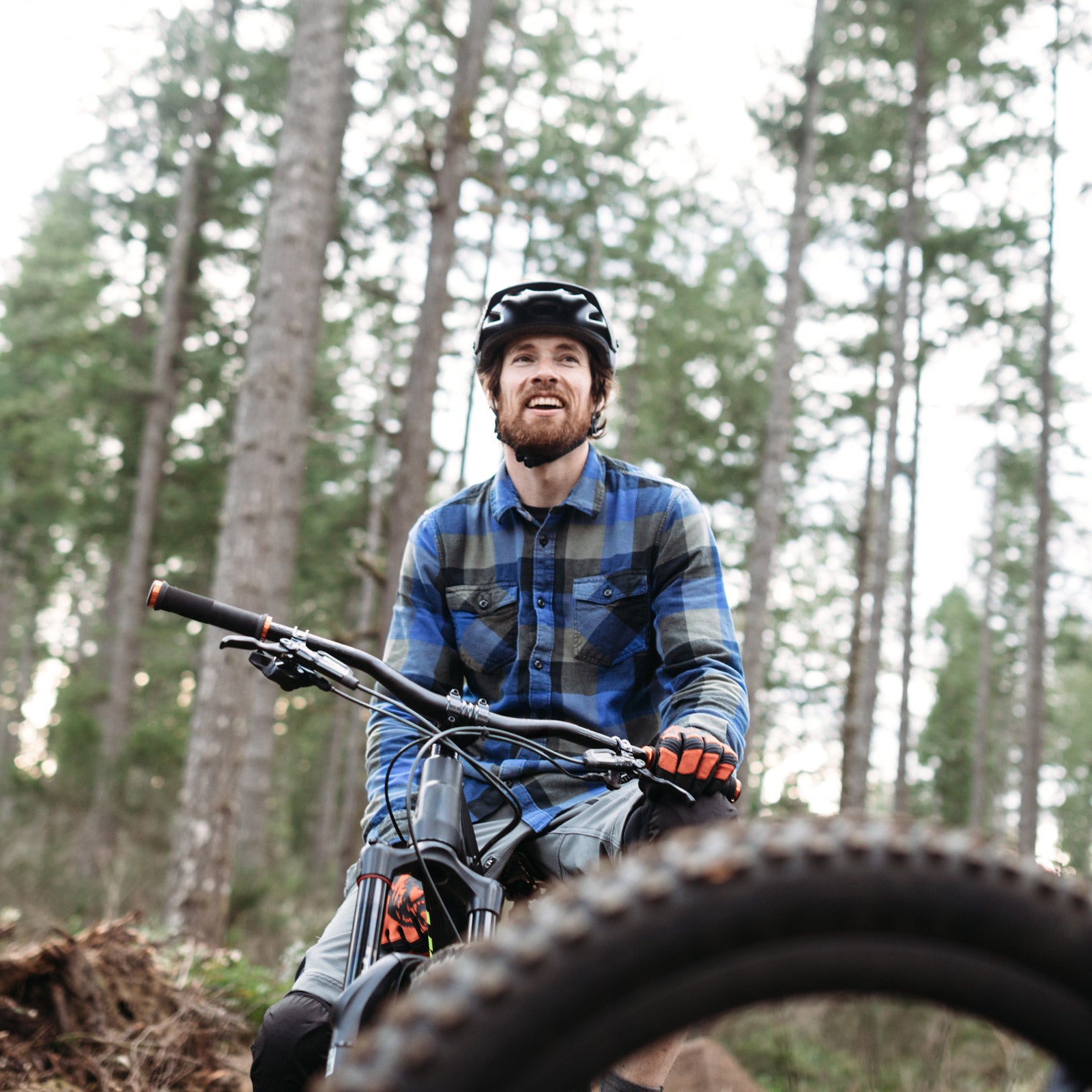 Flannel mountain bike online jersey