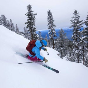 Skier Meghan Kelly knows how to shred AND put the kids to bed.
