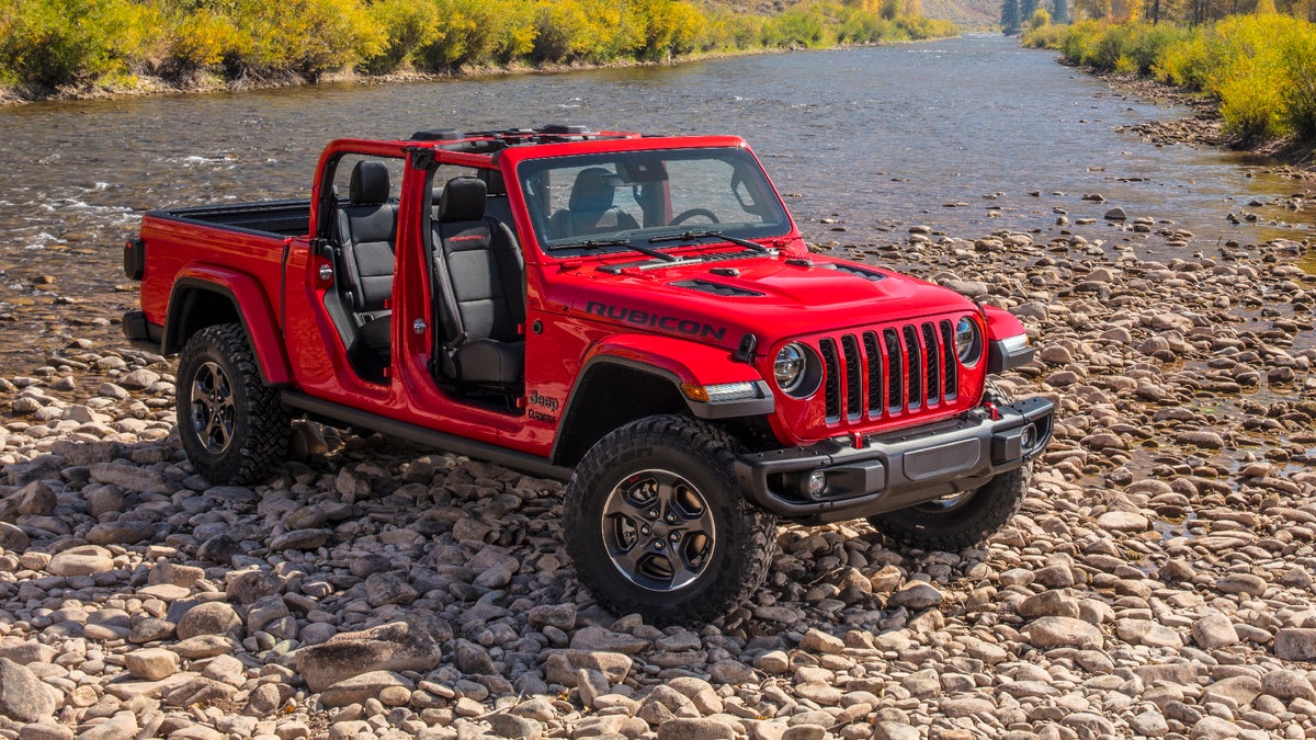 Off-Road in the 2020 Jeep Gladiator