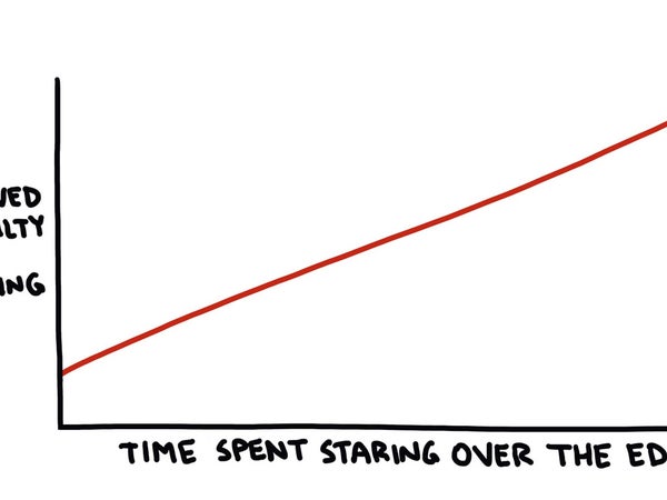 A lesson for skiing and for life.