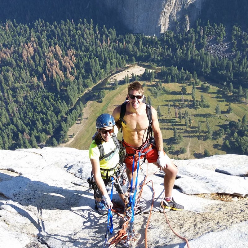 Jason and Becky on El Cap