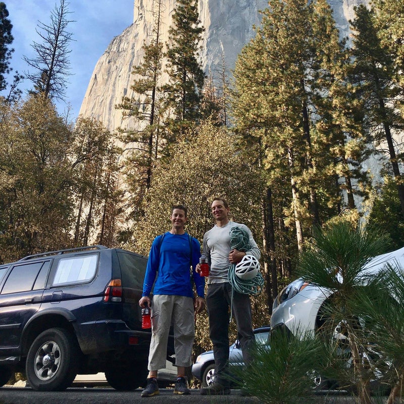 Jason and Tim after climbing El Cap two times in one weekend.