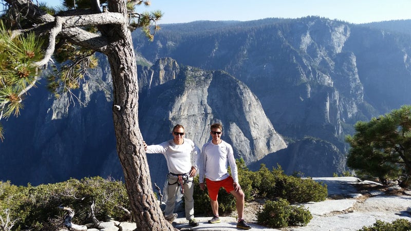 Jason and Tim on El Cap