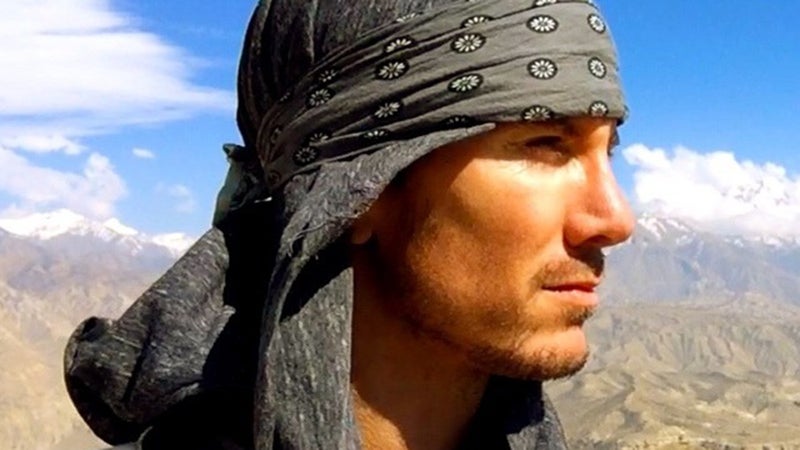 A selfie Justin Alexander took in Nepal's Mustang Valley in the spring of 2014 and posted to Instagram.