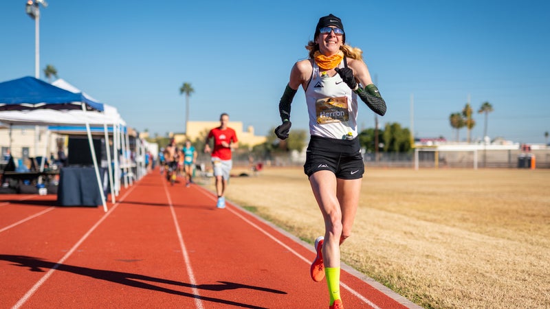 It takes a certain kind of person to want to run more than 100 miles around a 400-meter oval.