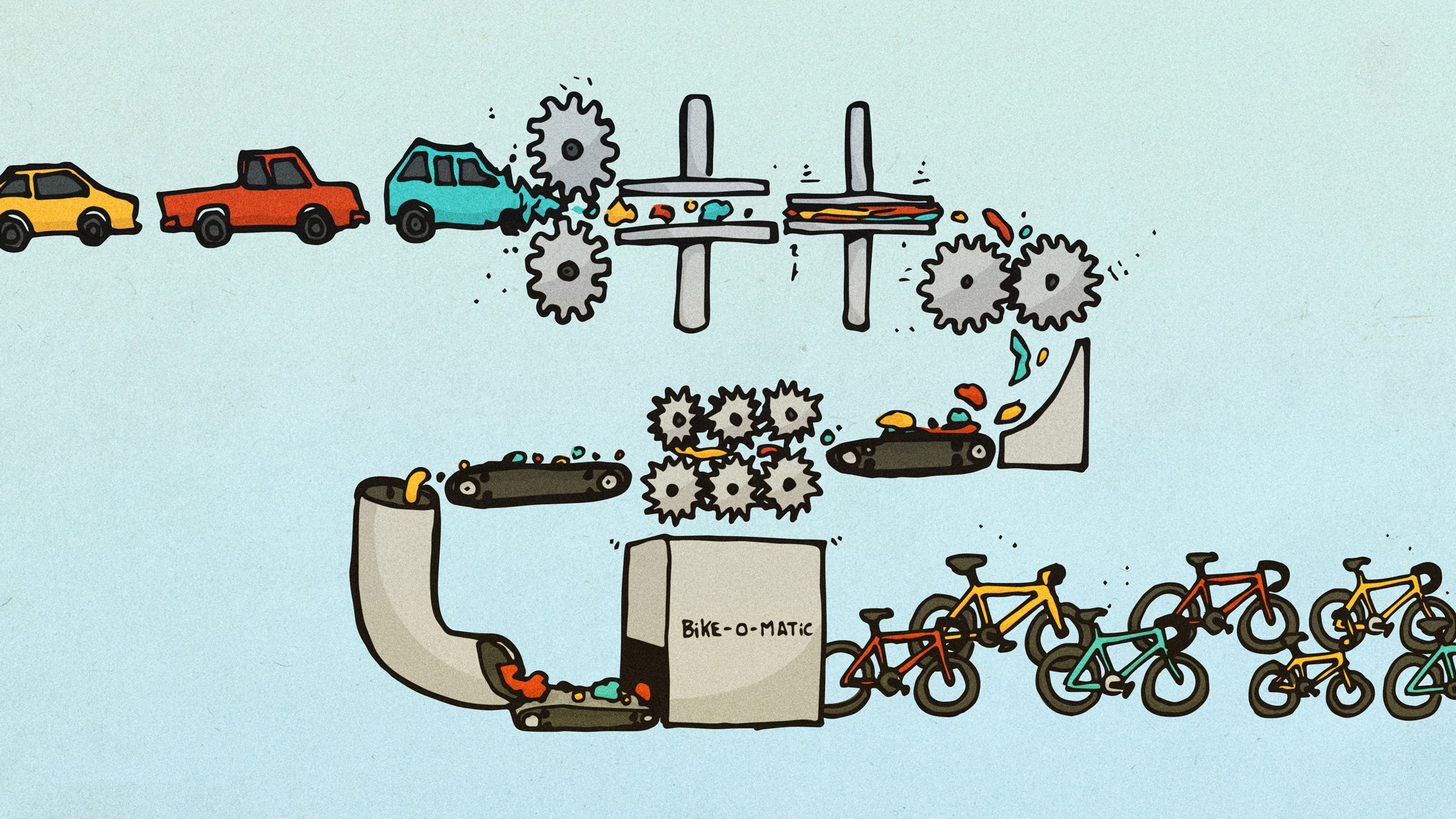 To Americans, cars are freedom. To everyone else, they're a problem.