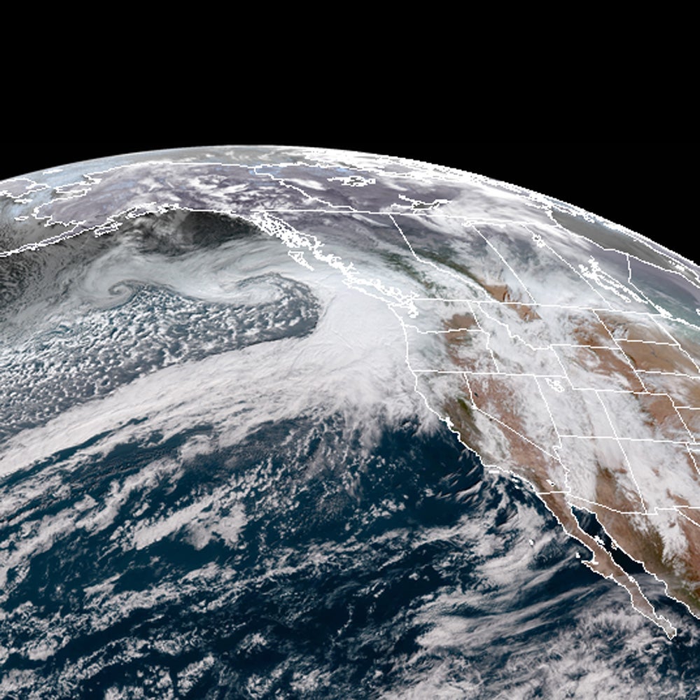 The Meteorology Behind California's Crazy Waves