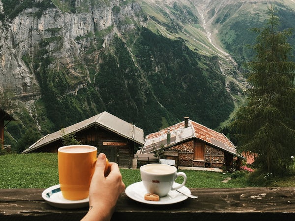 Hot chocolate, but caffeinated.