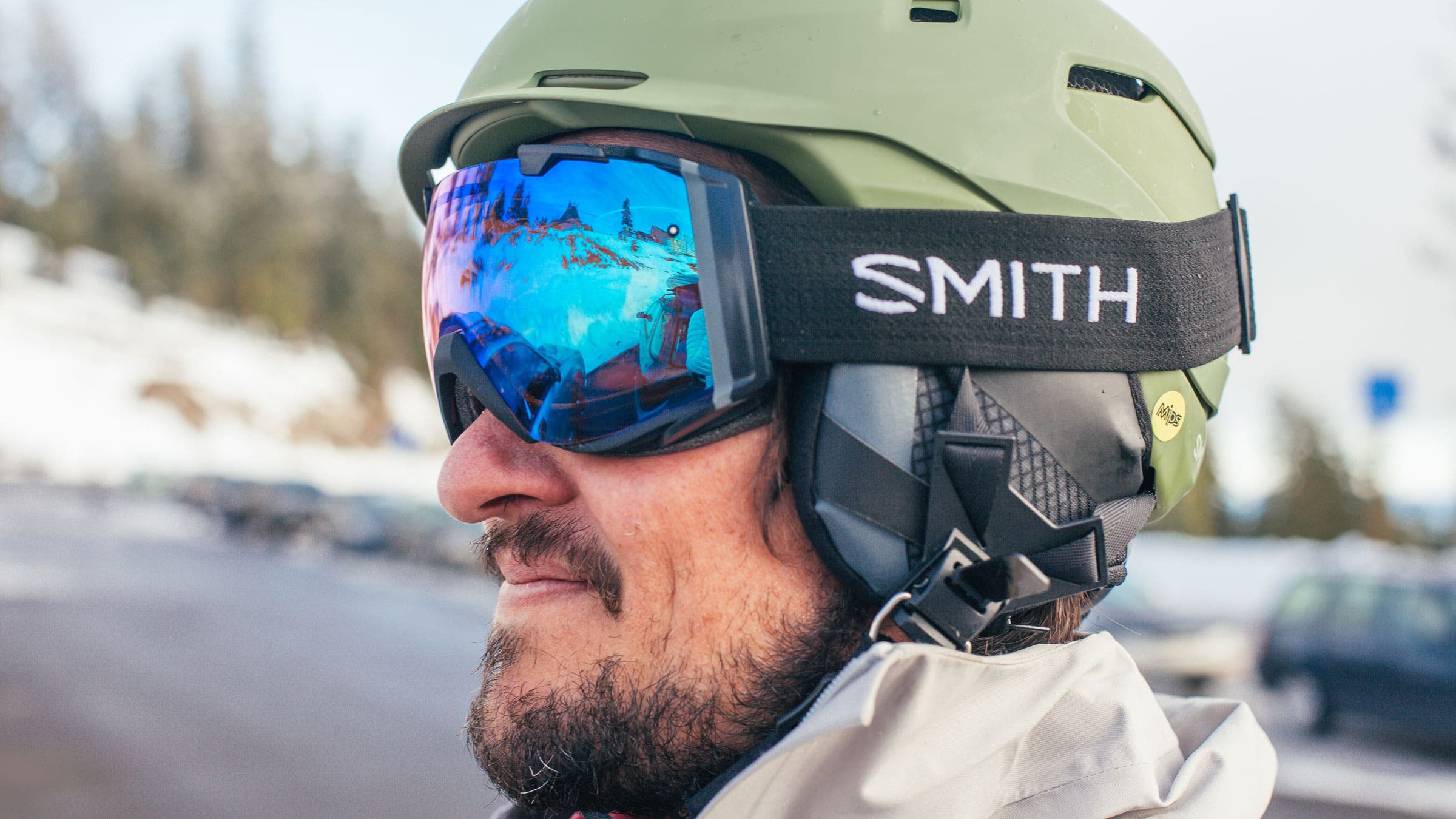 goggles compatible with smith helmet Optics Glide Jr. MIPS/Rascal Combo Unisex Snow ChromaPop lenses enhance contrast and natural color to make the details pop Smith Transfer Goggles - Black/Green