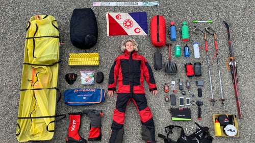 This is the gear it takes to spend 54 days on the ice of Antarctica and complete the first unsupported solo traverse of the continent.