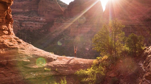At the Enchantment Resort and Mii Amo spa where you'll go during the Sonoran Desert yoga and meditation retreat.