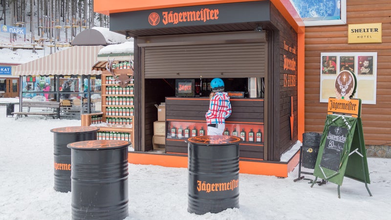 J盲germeister is becoming popular with master mixologists.