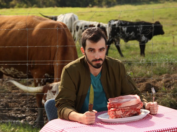 I ate nothing but meat for a month.