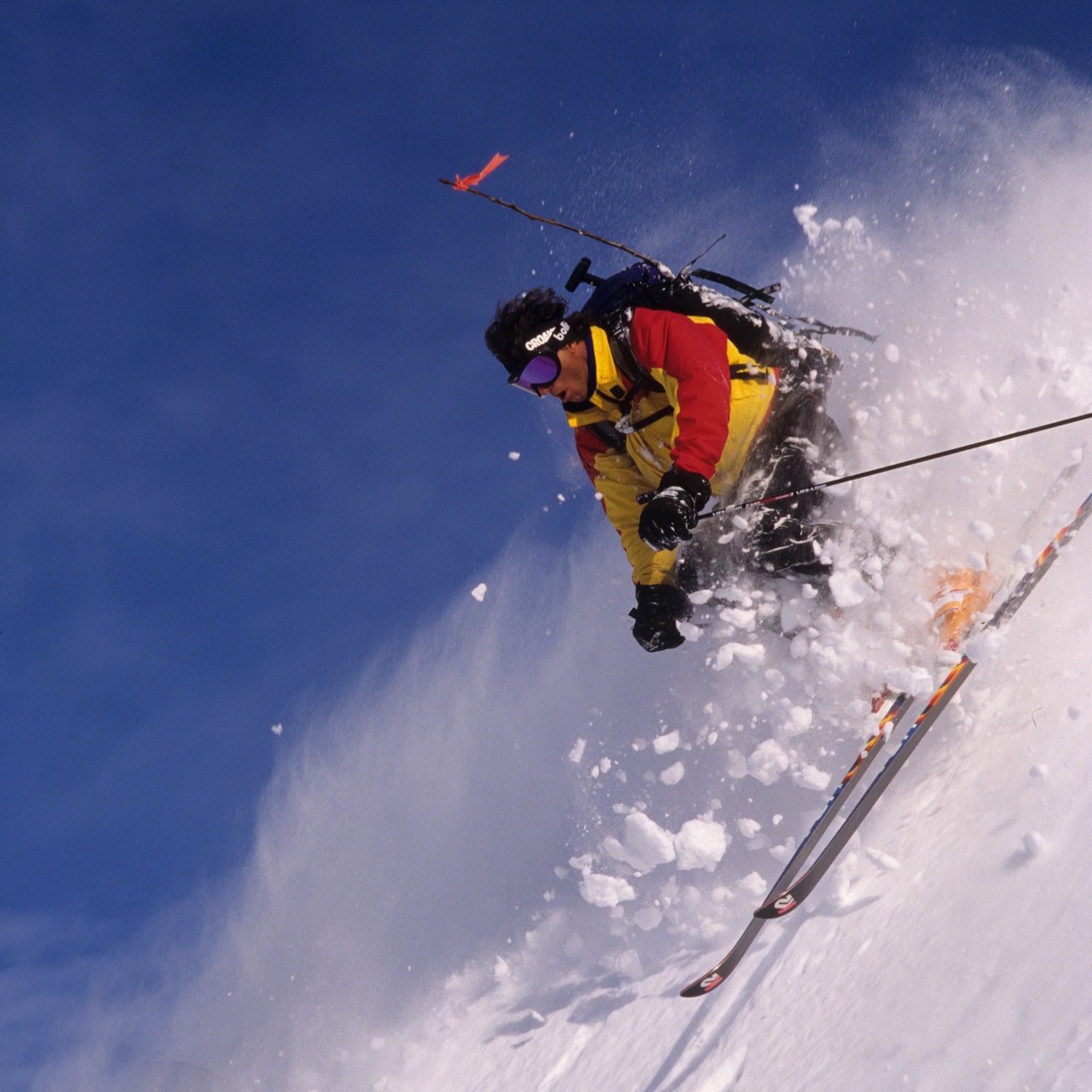 Extreme skiing