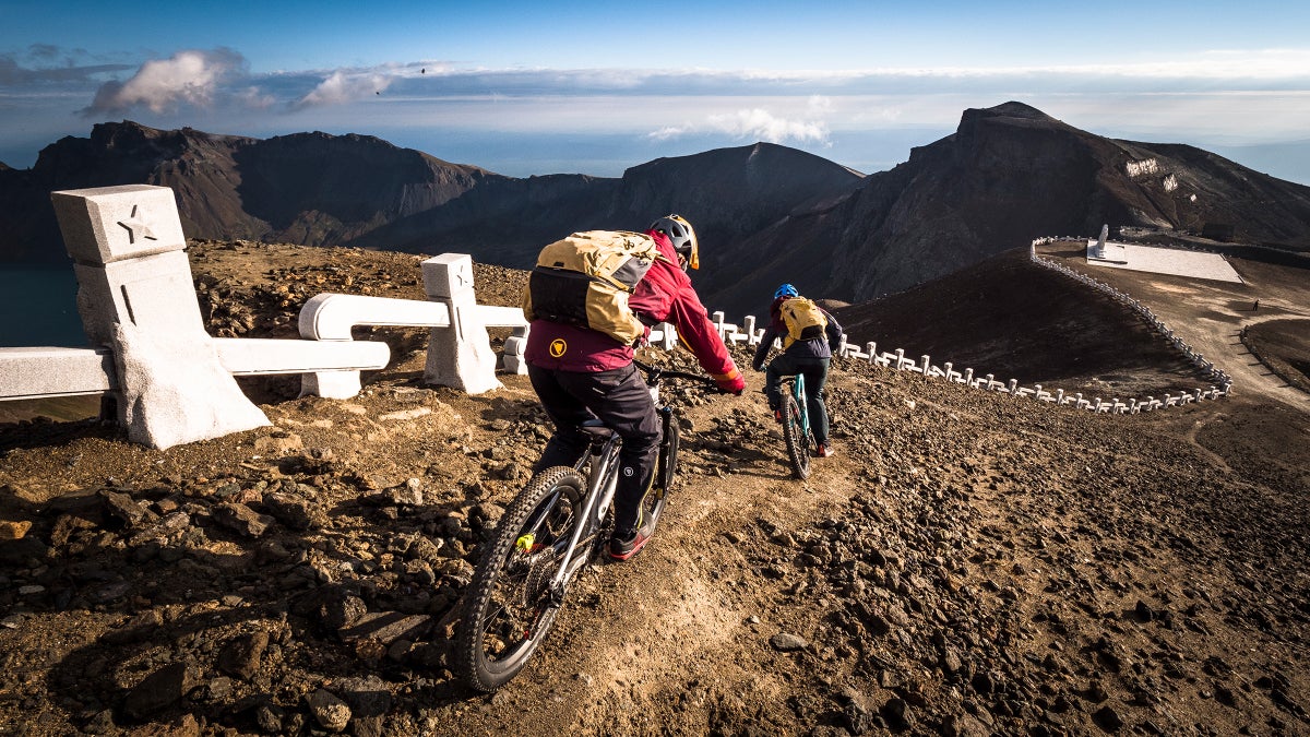 Mountain Biking in North Korea