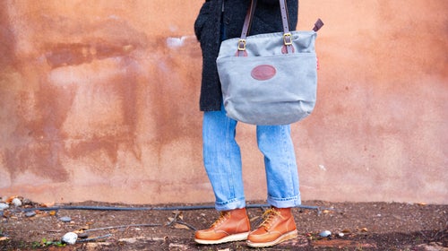 The Frost River Boardwalk tote is hardy enough to weather any storm.