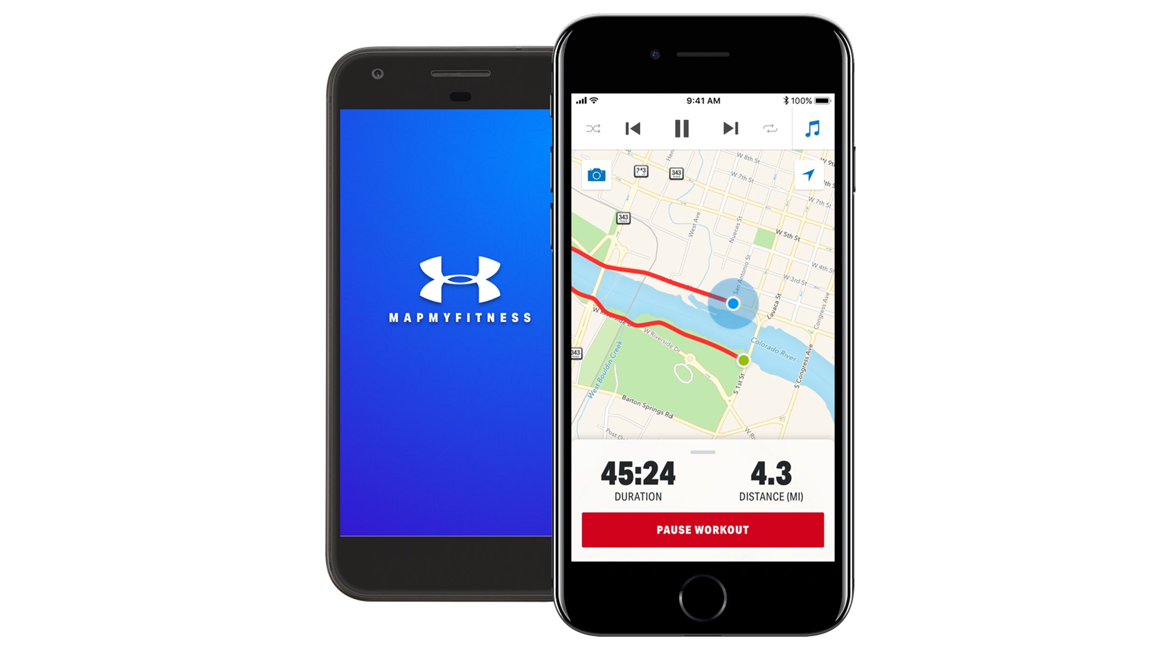 Under armour app for hot sale running